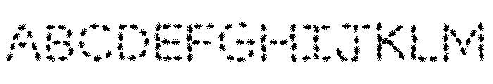 Ouvrieres Rassasiees Font UPPERCASE