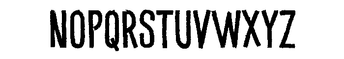 Outside Regular Font UPPERCASE