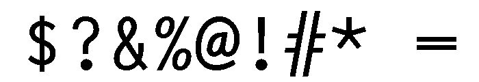 Overpass Mono Variable Bold Font OTHER CHARS
