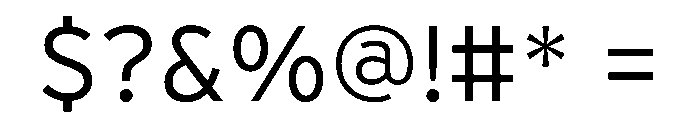 Overpass Mono Variable Regular Font OTHER CHARS