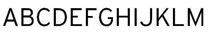 Overpass Mono Variable Regular Font UPPERCASE