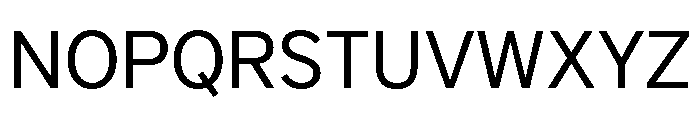 Overpass Variable Regular Font UPPERCASE