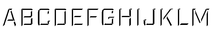 Overtime Lcd Regular FONT