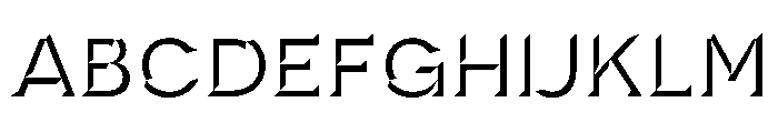 Overtime Lcd Semibold Font UPPERCASE