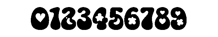 Ovaluna Bold Decorative Font OTHER CHARS