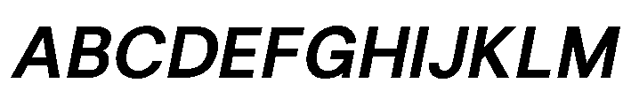 Ovelion SemiBold Italic Font UPPERCASE
