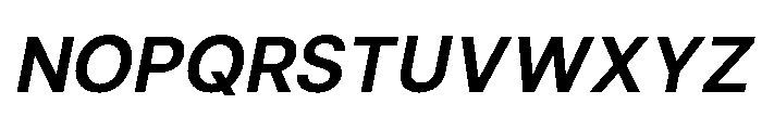 Ovelion SemiBold Italic Font UPPERCASE