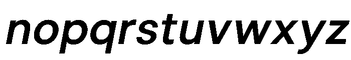 Ovelion SemiBold Italic Font LOWERCASE