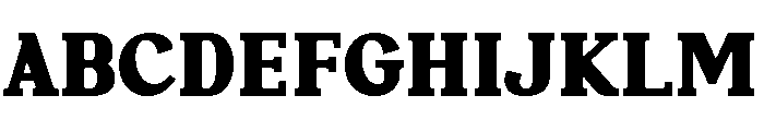 Over Eager Font UPPERCASE