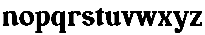 Over Eager Font LOWERCASE