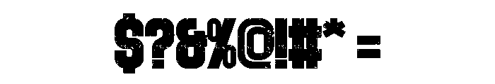 Over Fear Regular Font OTHER CHARS