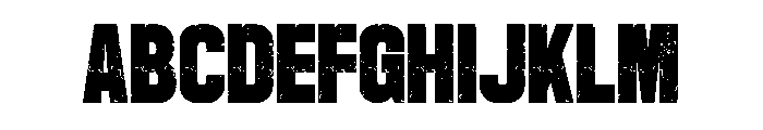 Over Fear Regular Font UPPERCASE