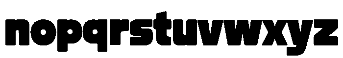 Over Heart Font LOWERCASE