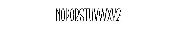 Over Nature Font UPPERCASE