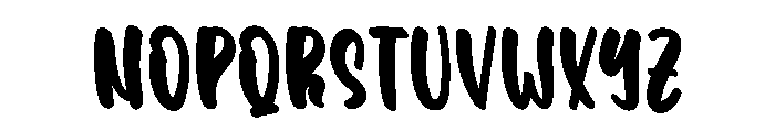 Over Point Font UPPERCASE
