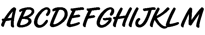 Over Wells Regular Font UPPERCASE
