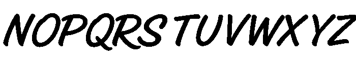 Over Wells Regular Font UPPERCASE