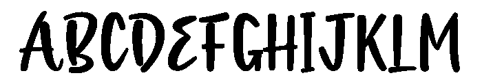 Overglows Regular Font UPPERCASE