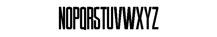 Overhead Regular Font UPPERCASE