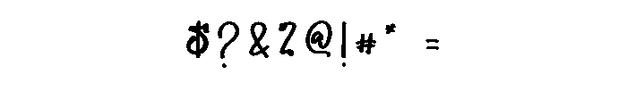 Overheat Font OTHER CHARS