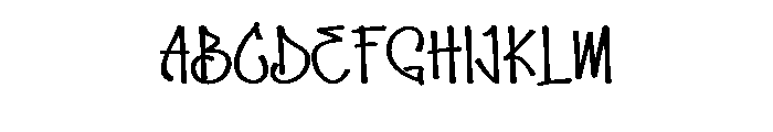 Overheat Font UPPERCASE