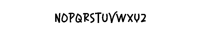 Overlike Font LOWERCASE