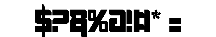 Overmars Font OTHER CHARS
