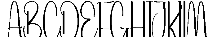 Overshine Font UPPERCASE