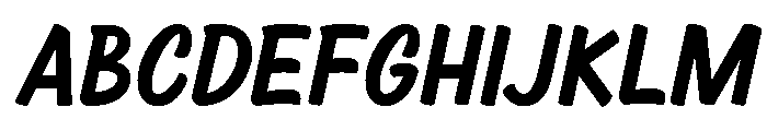 Oversign Regular Font UPPERCASE