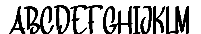 Overstreet Font UPPERCASE