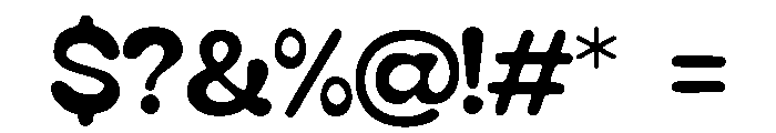 Overthink_Retro Font OTHER CHARS