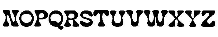 Overthink_Retro Font UPPERCASE