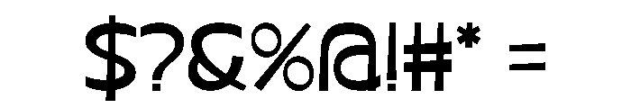 Overthinking Existence Regular Font OTHER CHARS