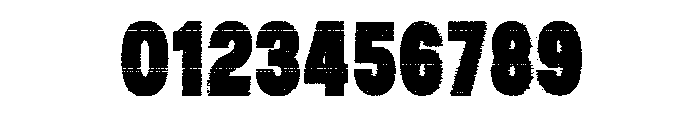 Overush Bad Print Regular Font OTHER CHARS