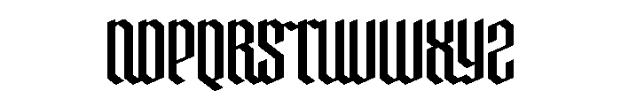 Overwork Font UPPERCASE