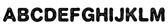 Ovoid Regular Font UPPERCASE