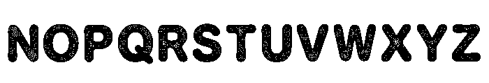 Ovoid Regular Font LOWERCASE