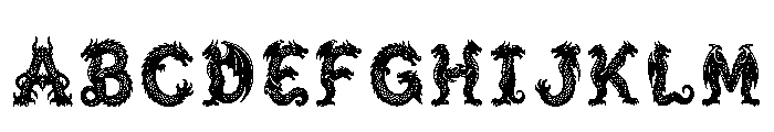 Ovrian Regular Font UPPERCASE