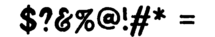 Ovrin Regular Font OTHER CHARS