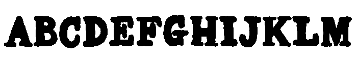 Ovrin Regular Font UPPERCASE