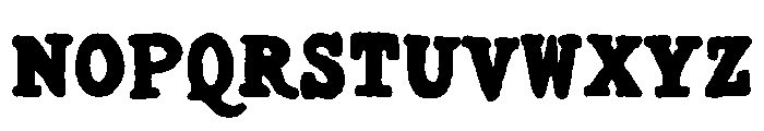 Ovrin Regular Font UPPERCASE