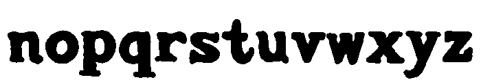 Ovrin Regular Font LOWERCASE