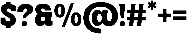 OV Blink Bold ttf (700) Font OTHER CHARS