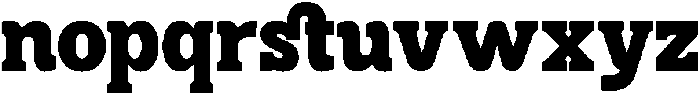 OV Blink Bold ttf (700) Font LOWERCASE