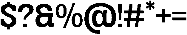 OV Blink Medium otf (500) Font OTHER CHARS