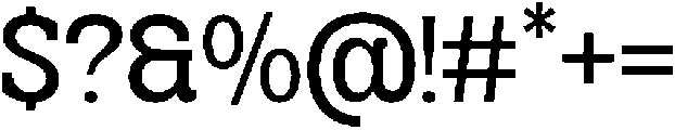 OV Blink Regular otf (400) Font OTHER CHARS