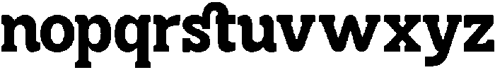 OV Blink Semi Bold otf (600) Font LOWERCASE