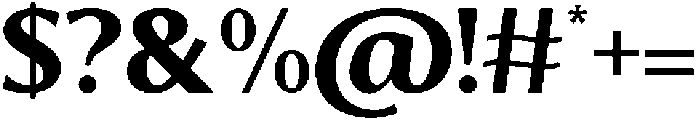 OV Mathos Bold otf (700) Font OTHER CHARS