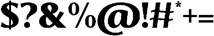 OV Mathos Extra Bold otf (700) Font OTHER CHARS