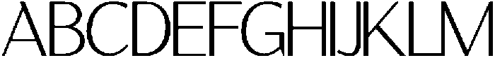 OV Mathos Extra Light otf (200) Font UPPERCASE
